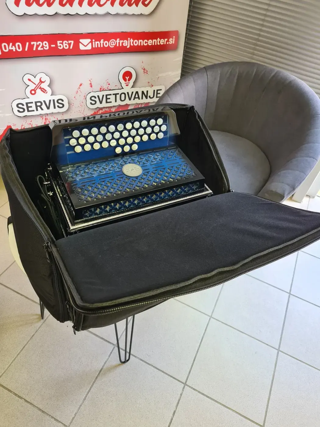 Torba – nahrbnik za diatonično harmoniko