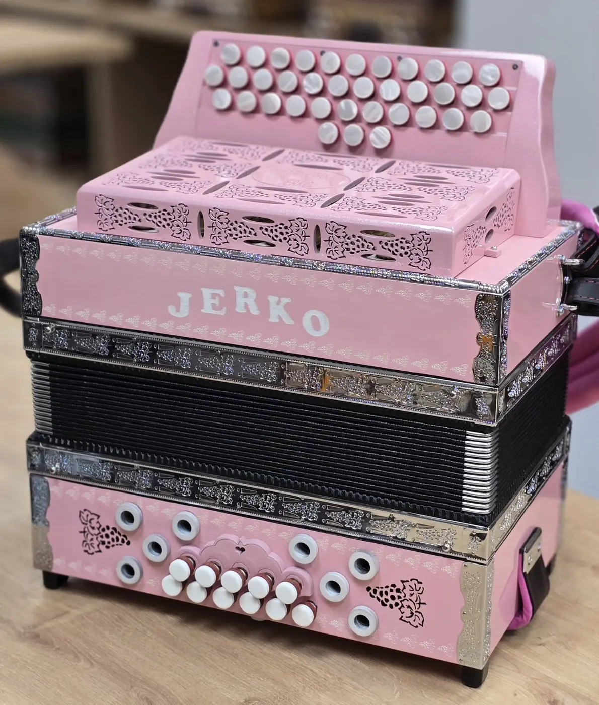 Nova harmonika Jerko C-F-B 34 – fotografija 2