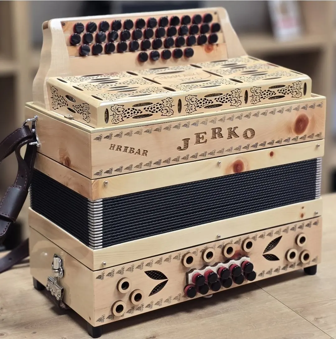 Nova harmonika Jerko C-F-B 38 – fotografija 2